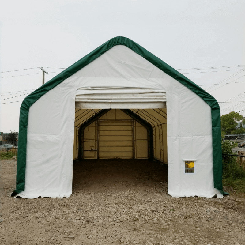 20 Ft. W X 40 Ft. D Double Truss Storage Shelter 22oz Pvc