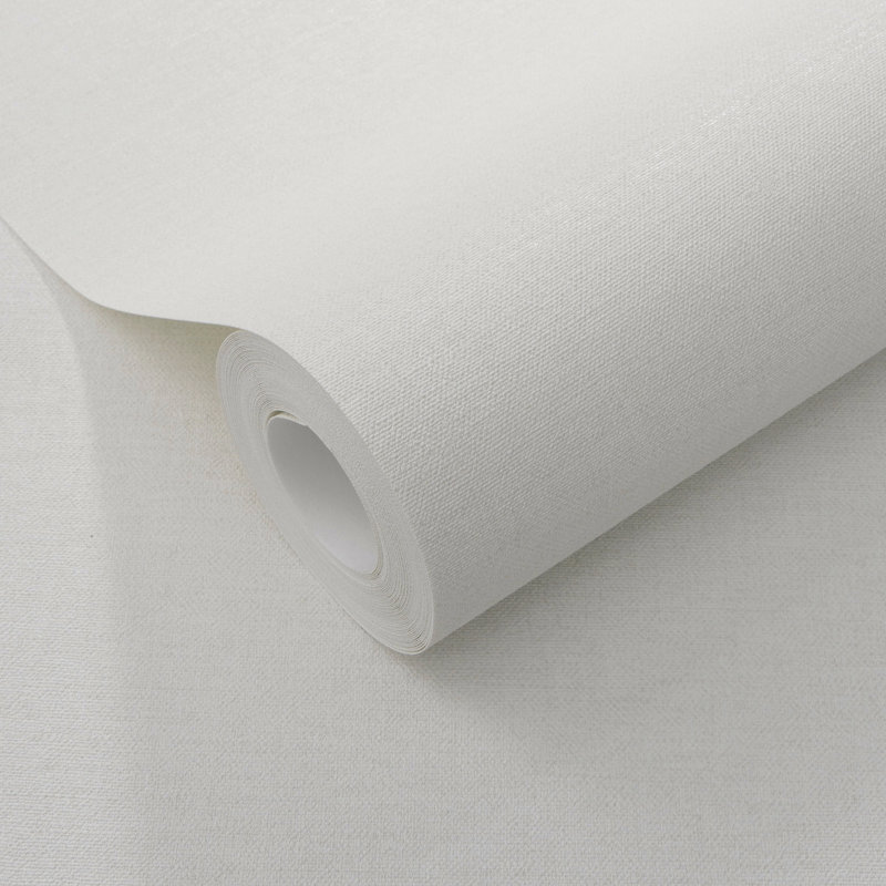 Papier peint Lin Serenity, White