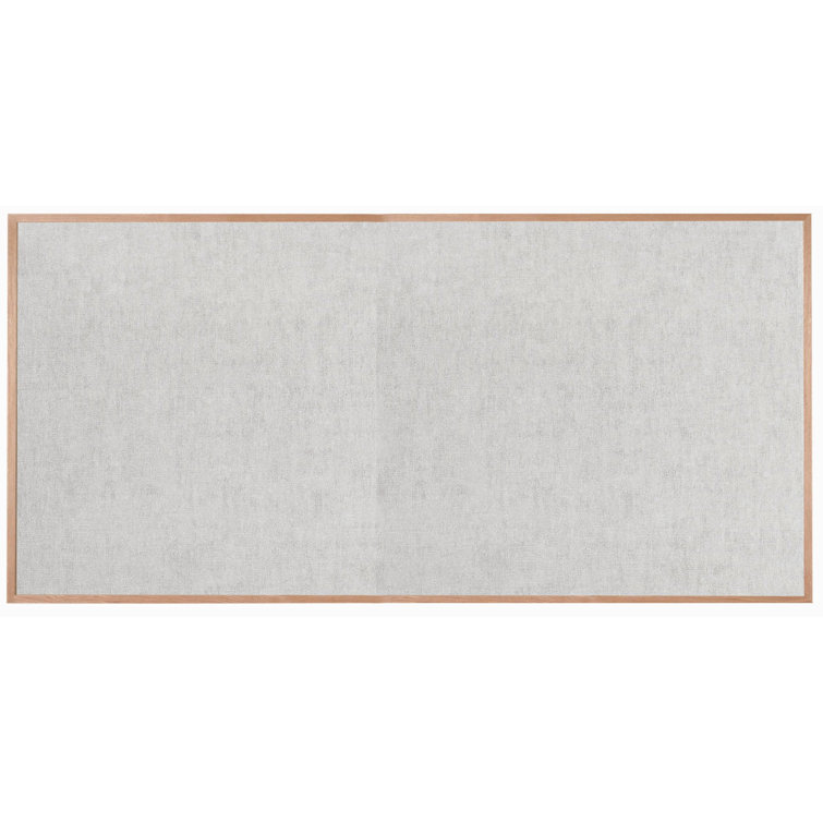 Burlap Wall Vinyl Bulletin Board