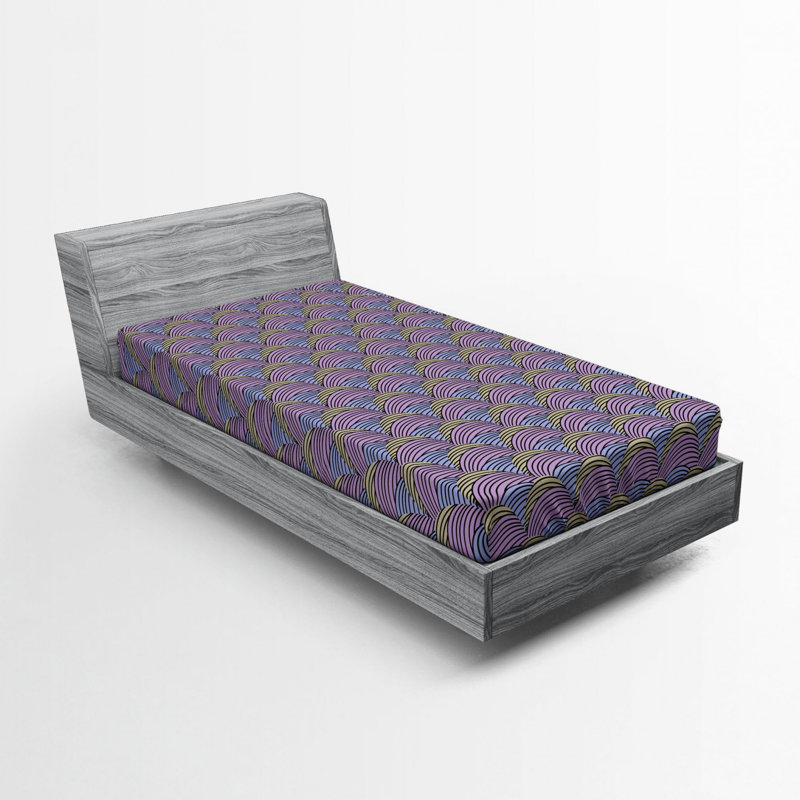 Microfiber Fitted Sheet, Twin Fitted Sheet