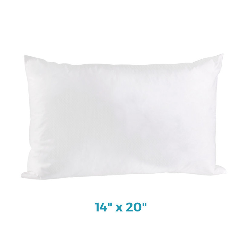 Reversible Pillow Insert, 14" H x 20" W