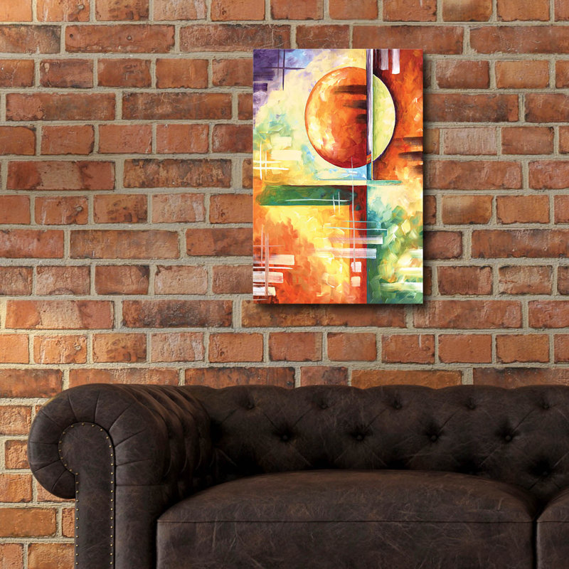 «Color Explosion I» par Megan Duncanson, H 24 po x l 16 po x P 0,2 po