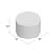 Repose-pieds rond 18 po SoftScape-39311149-74879339