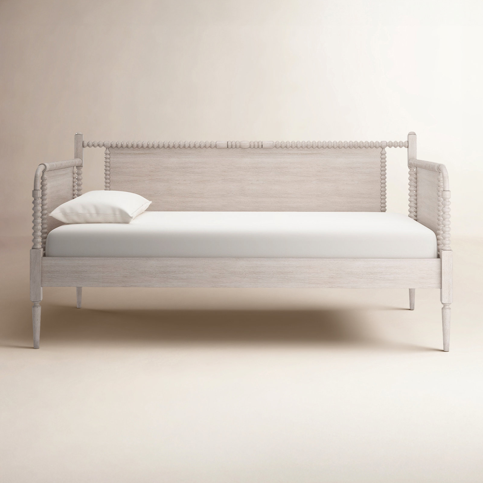 Delaria Turned Leg Daybed - Twin, Antique White