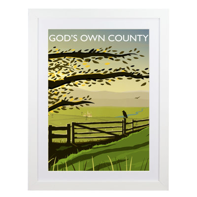 Gods Own County 1 Piece Wall Art