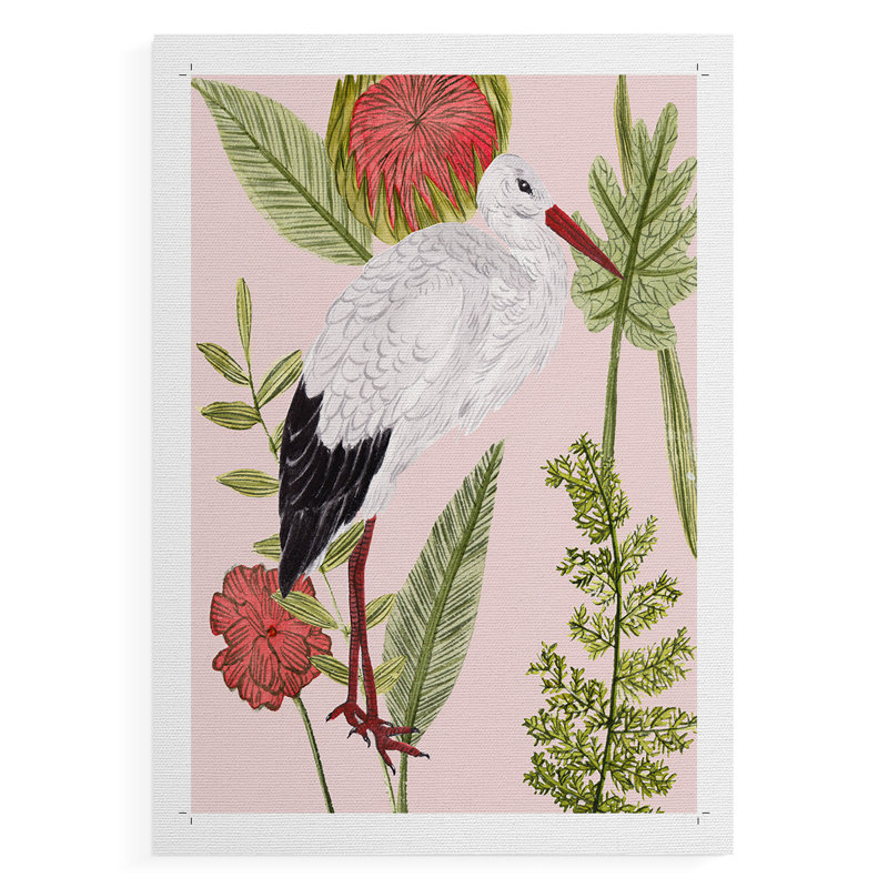 Birds in Motion IV - Impression sur toile seulement - NON-CADRE, H 18 po x l 12 po