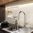Modern Touchless Pull-Down Kitchen Faucet-112485393