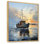 «Lake Fishers Boat Twilight III» - art mural bateau côtier