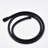 Wall Mount Tub Filler Shower , Modern Matte Black, Handheld For Rinsing Off, Waterfall Spout Quick Filling Black Bathroom Bathtub Faucet And Mounted, With 59" Hose Bathing