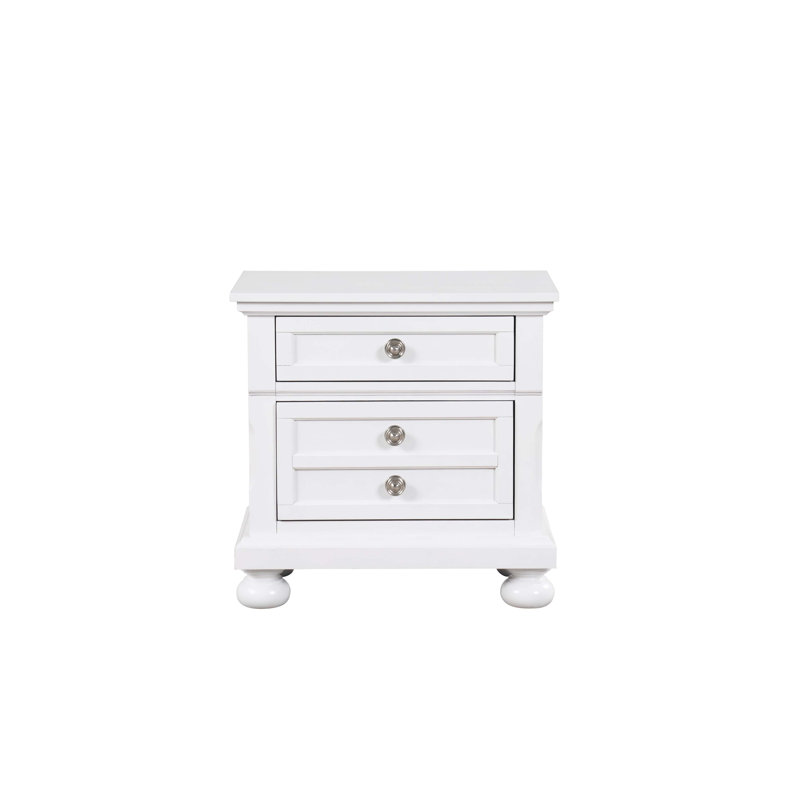 Table de chevet Meade, White