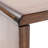 Zen Style Bamboo Low Floor Table, Foldable Rectangular Coffee Table for Tea and Meditation, Walnut Finish-1750493414