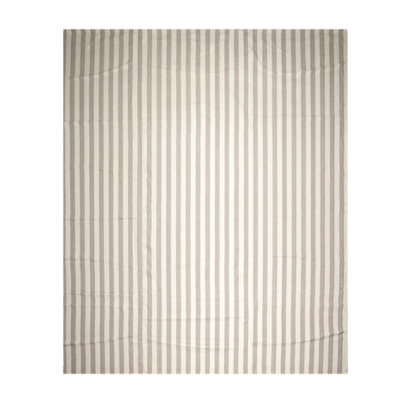 Tapis oriental moderne et contemporain noué à la main 100% laine ivoire Palace, brun