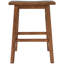 Tabourets de cuisine en bois à hauteur de comptoir 2 pièces Farmhouse Rustic