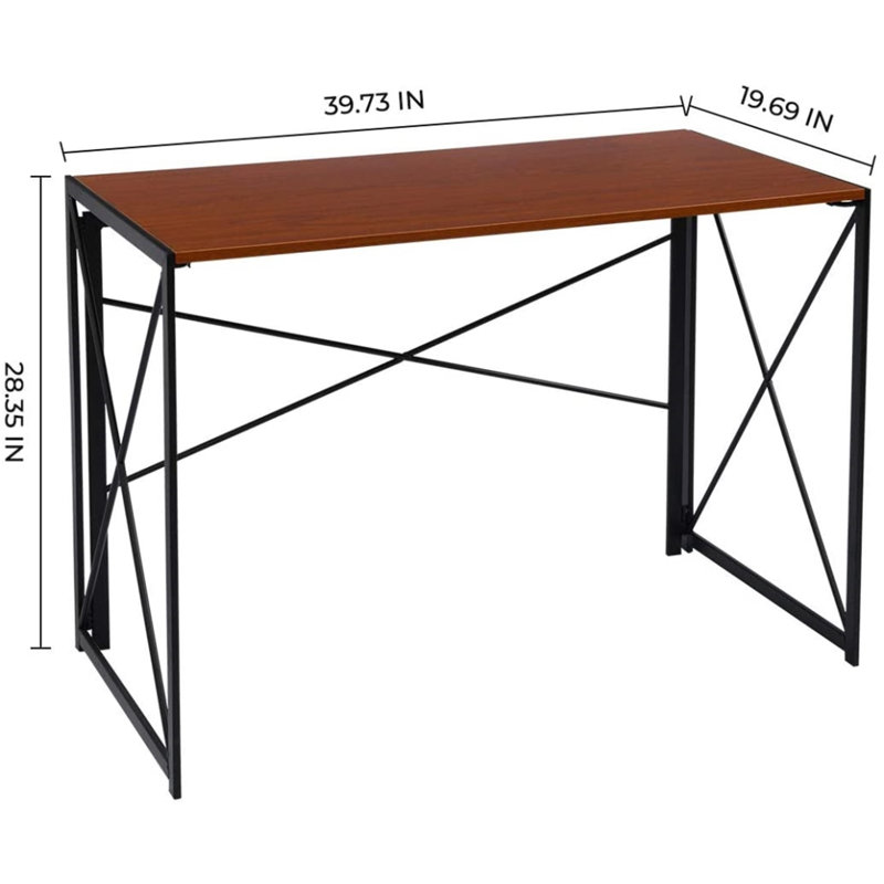 Metal Base Writing Desk