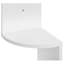 Carol 127.5 cm H x 20 cm W Corner Bookcase-57845927