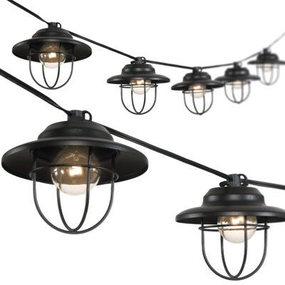 Balcon en métal de 10 pi pour l'intérieur et l'extérieur 10 lumières