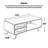 Vintage distressed wrought iron creative coffee table