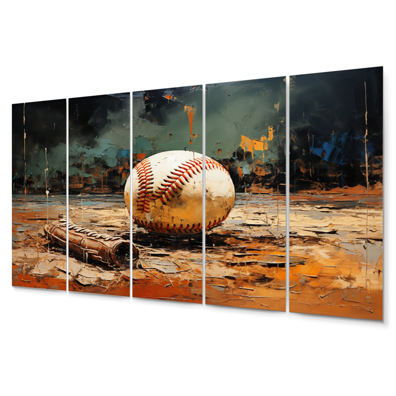 Gant et balle de baseball 5 pièces