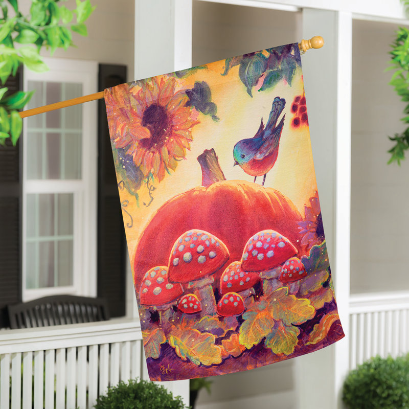 Autumn Light Suede House Flag