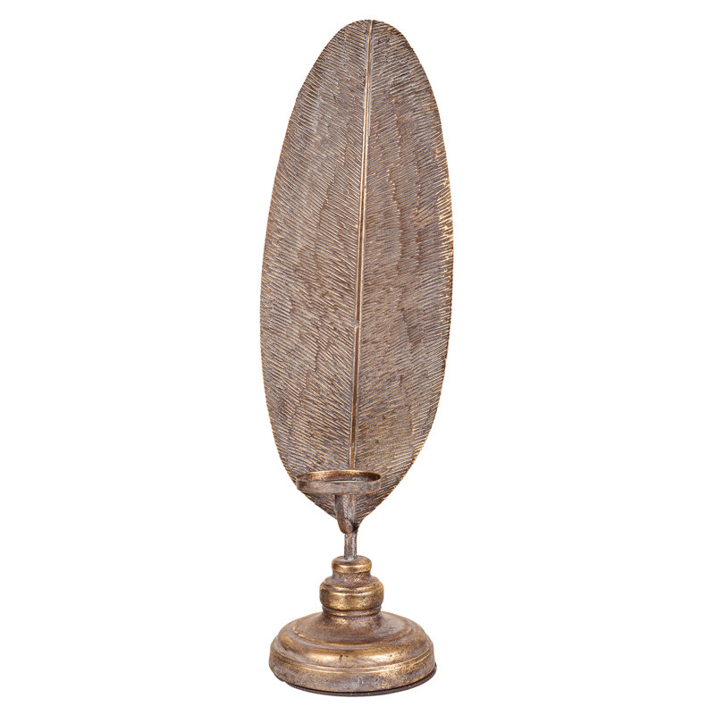 60 cm H Floor Tabletop Pillar Holder with Candle Included
