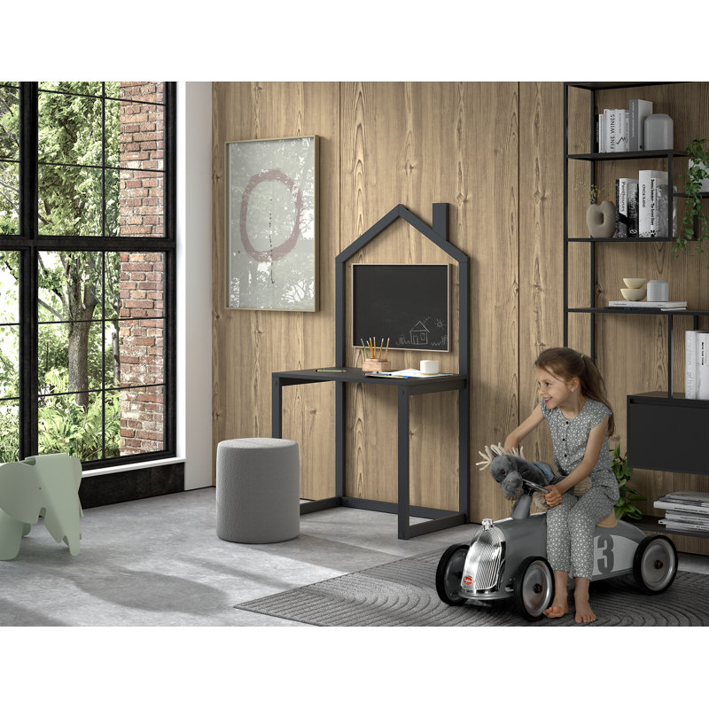 Dallas 80cm W Writing Desk, Black