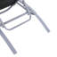 Chaise longue inclinable simple avec coussin de 67 po de longueur Laforce-28769814