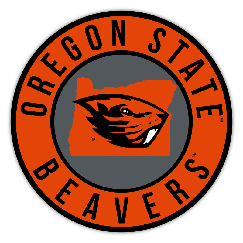 Oregon State Bright Line - 16 po avec cercle State