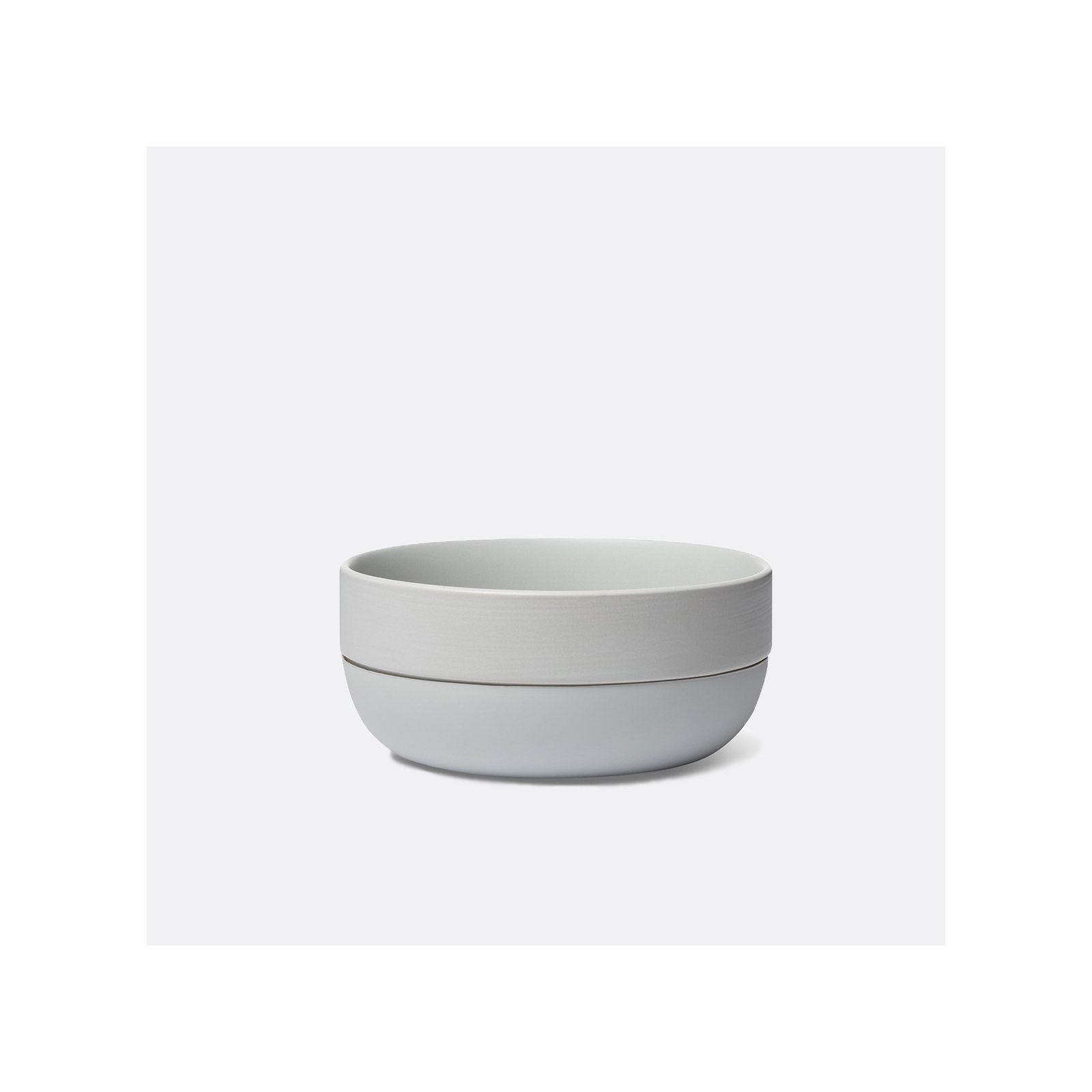 Cling Silicone Bottom Bowl, Light Gray, Small (3")