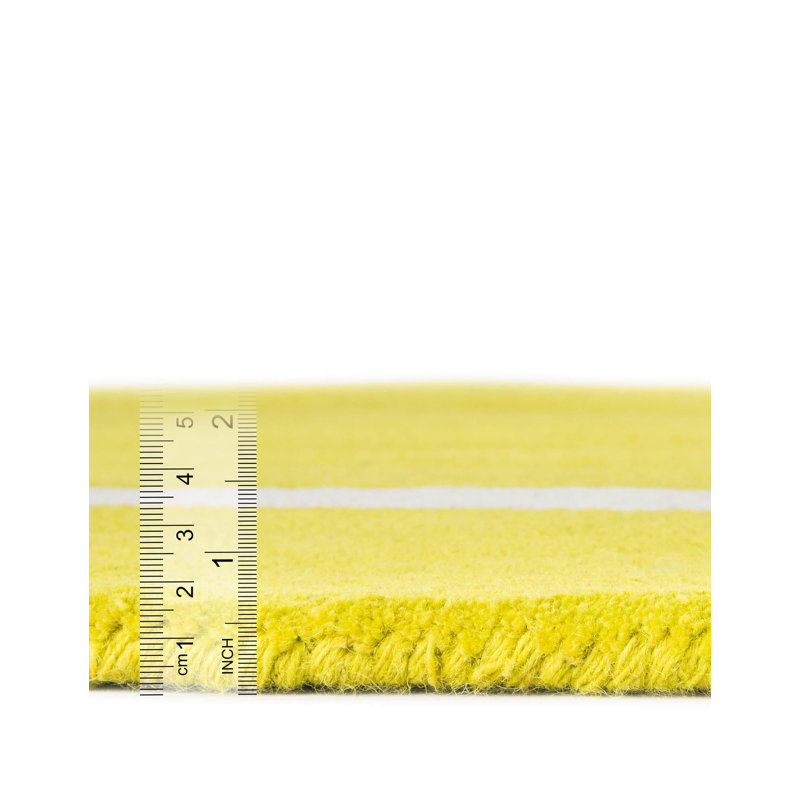 Tapis unique en laine pour enfants Playtime, Rond 7 pi 10 po