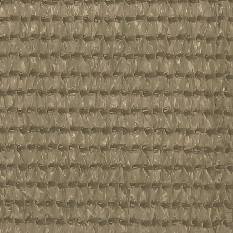 Dakota Fields 500cm W x 120cm D Plastic Cover Retractable Freestanding Awning, Taupe