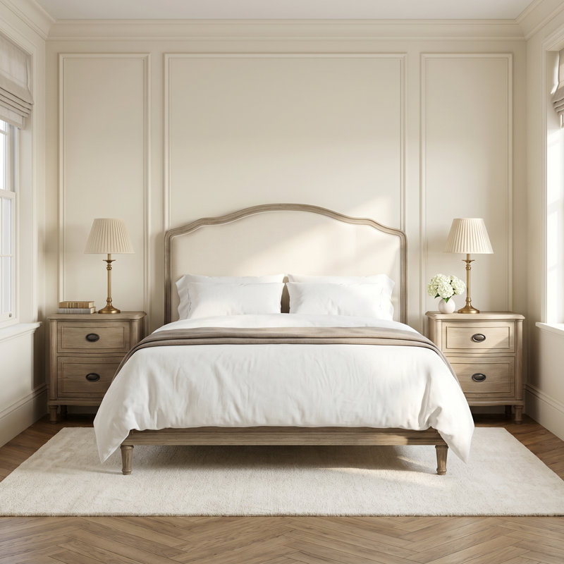 Curated Cotton 3 Piece King Bedroom Set, Queen, Studio