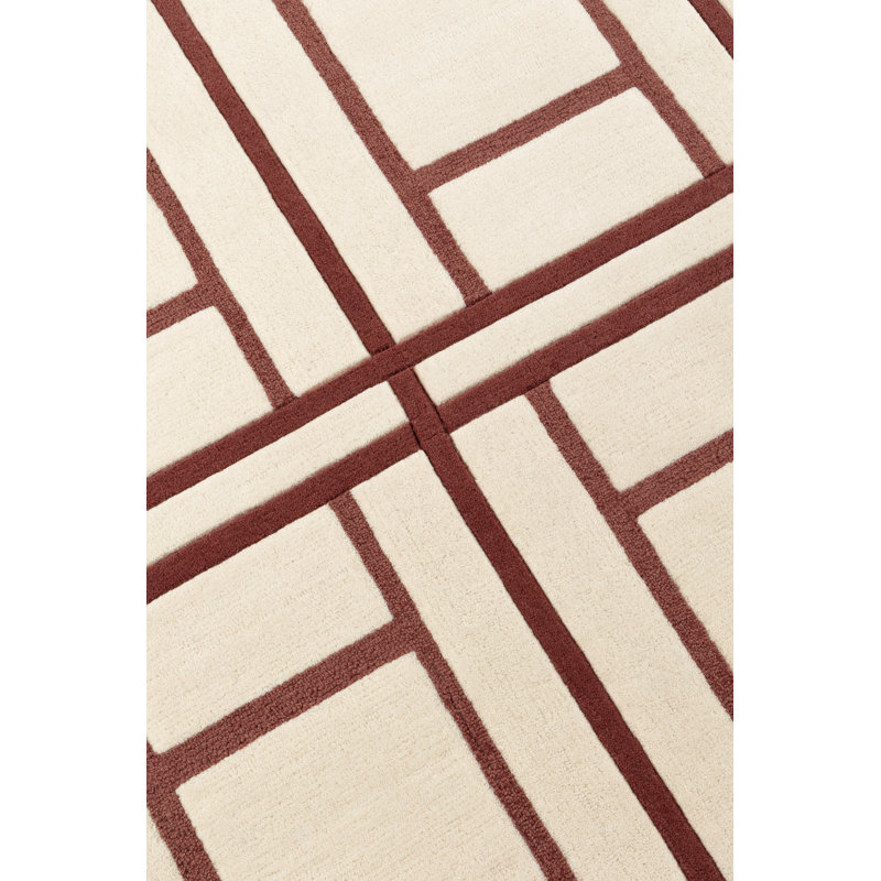 Eclisse, Rectangle 5'7" x 7'10", Brick