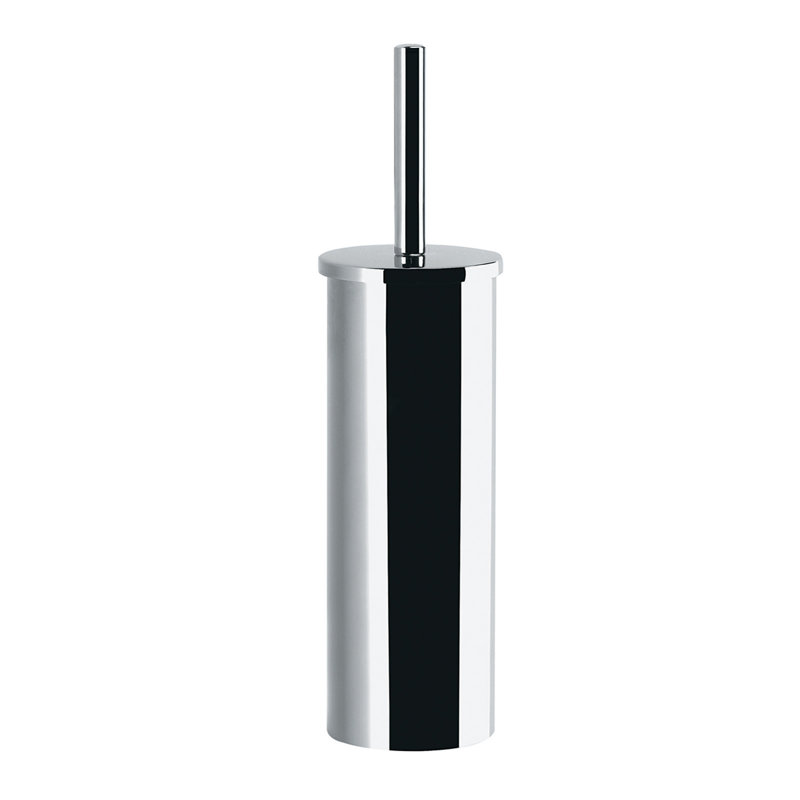Flip Toilet Brush Freestanding - Chrome, Chrome
