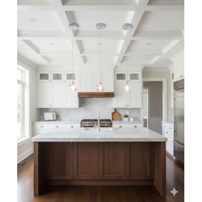 Leonhardt Modern 1 Light Chrome Crystal Pendant