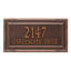 Gardengate Personalized Grande 2-Line Wall Address Plaque-344712067-344712086