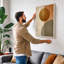 Geometric Circles Mid-Century - Wrapped Canvas-131762159-131762166