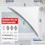 Voile d'ombrage avec quincaillerie Amgo-105238041-105238031