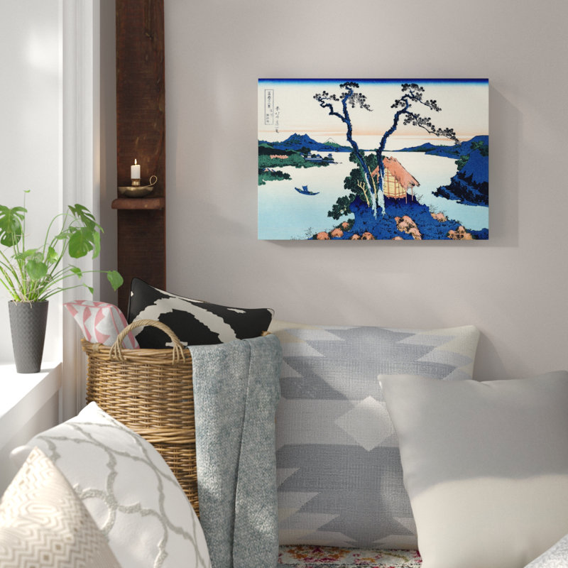 Katsushika Hokusai - Wrapped Canvas Painting, 50cm H x 76cm W