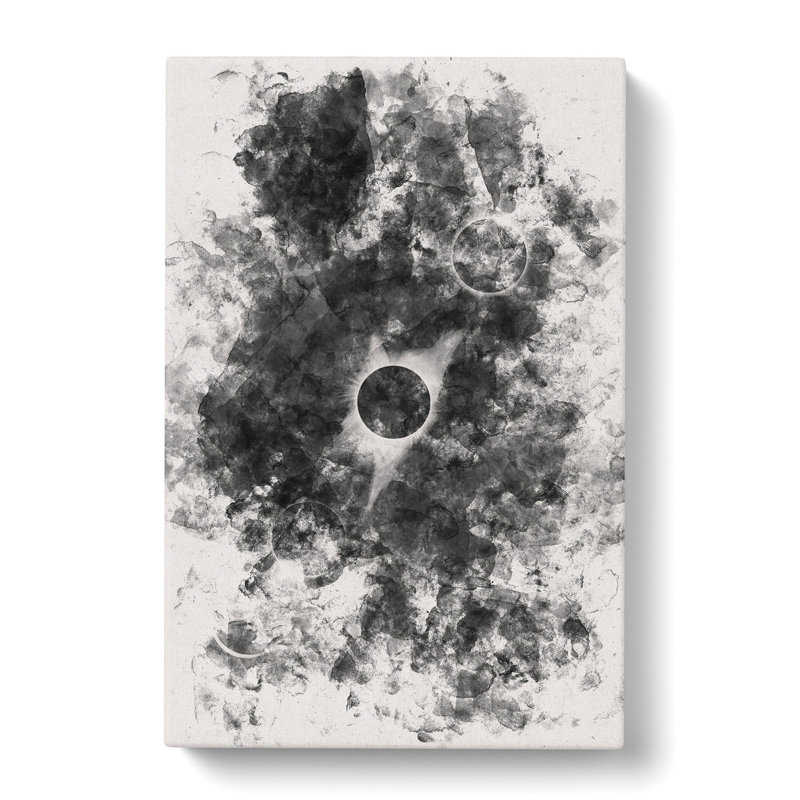 Total Eclipse of the Moon - Wrapped Canvas Painting Print, 60cm H x 40cm W x 3cm D