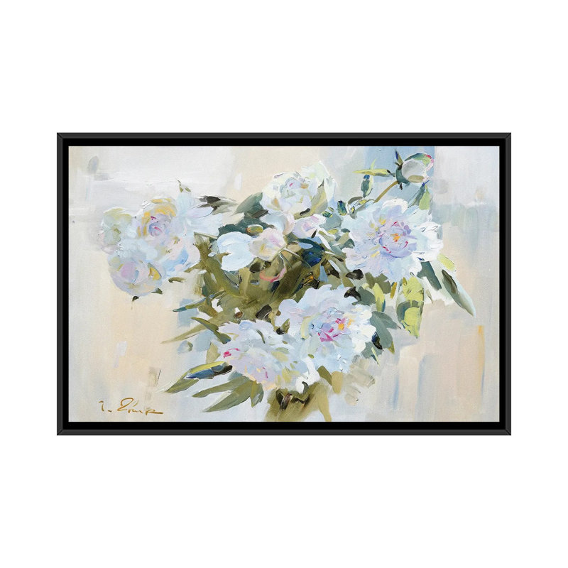 Peonies by Igor Zhuk - Painting on Canvas