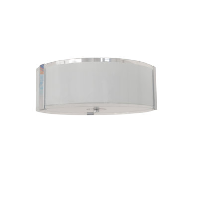 Perkinson Glass Flush Mount