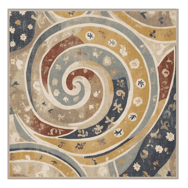 Spirited Dash Rug, Square 8'