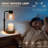 Warm candle lamp with timer for table and sofa with timer black-1231636762
