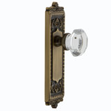 Grandeur Windsor Plate Double Dummy with Chambord Crystal Door Knob