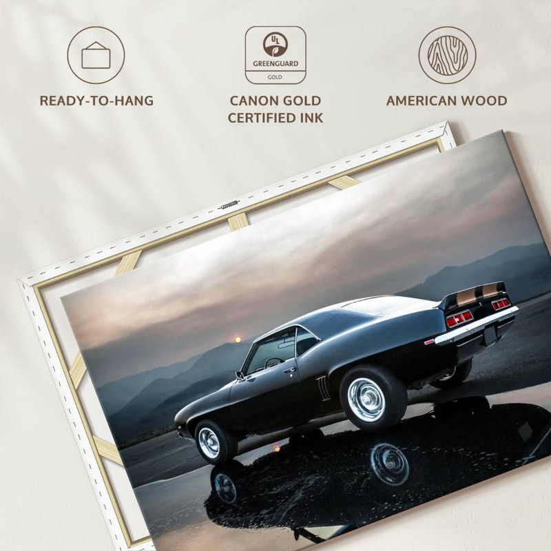 Mehar Muscle Car, 34" H x 51" W