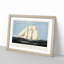 Yacht Sappho of New York - Picture Frame Painting Print-55613786-55613788