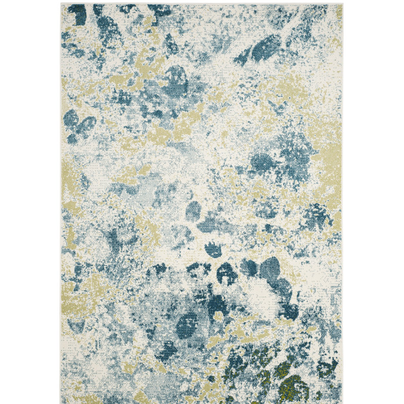 Seyler Performance Abstract Rug, Rectangle 5'3" x 7'6"