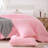 Fluffy Comforter Set 3 Pieces- All Seasons Heavy Faux Fur Comforter With Two Pillowcases-116802359-116802369