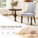 Aalbert Tufted Wing Back Parsons Upholstered Dining Chair Side Chair