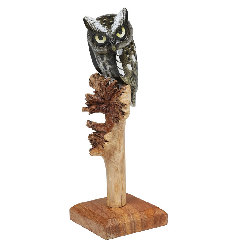 Sculpture en bois Millwood Pines The Owl